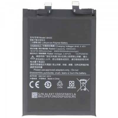 Afbeelding van Accu geschikt voor Xiaomi Redmi Note 11E Pro, Li Polymer, 3.87V, 5000mAh, 19.35Wh, zonder gereedschap