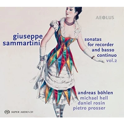 Afbeelding van Andreas Bohlen, Michael Hell &amp; Daniel Rosin Sammartini: Sonatas For Recorder And Basso Continuo (Super Audio CD)