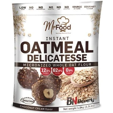 Afbeelding van Beverly Nutrition Oatmeal Instant Aroma smaak 1,5 kg