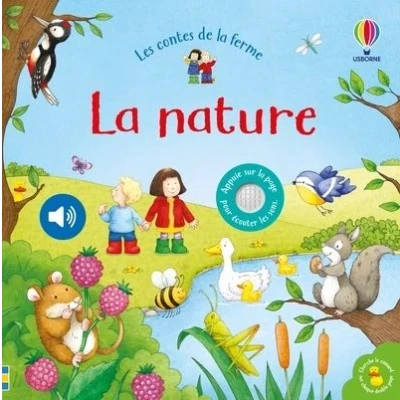 Image de la nature Livre sonore Les contes de ferme Dès 6 mois