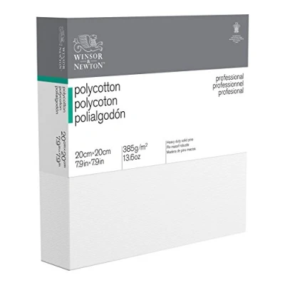 Afbeelding van Winsor &amp; Newton 6206049 Deep Edge professioneel frame, 385 g/m², 3 laags, gegrond, middelgrote korrel, ideaal voor olieverf en acrylverf, 20 x cm