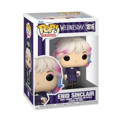 Image de Funko Pop! TV : Wednesday Enid Figurine en vinyle de collection Idée cadeau Produit officiel Jouets pour enfants et adultes Fans Figure d&#039;exposition
