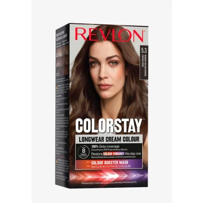 Afbeelding van Revlon HAIR Color COLORSTAY, Longwear Cream Colour Haarverf, Maat: 165 ml, Châtain clair dore