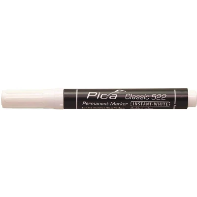 Afbeelding van Pica 522/52 Permanent Marker Ronde Punt Wit