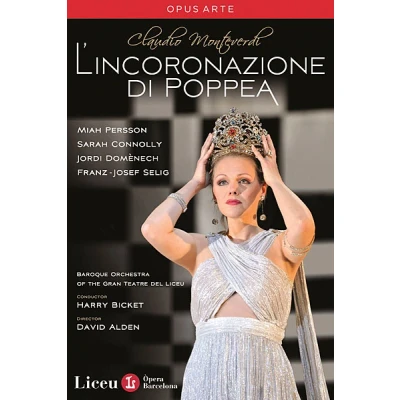 Afbeelding van Baroque Orchestra, Harry Bicket Monteverdi: L&#039;Incoronazione Di Poppea (DVD)