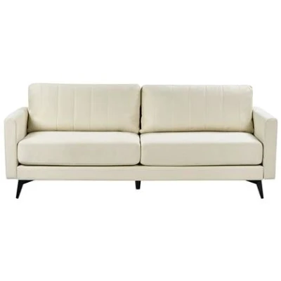 Afbeelding van MALA Driezitsbank Lichtbeige Polyester