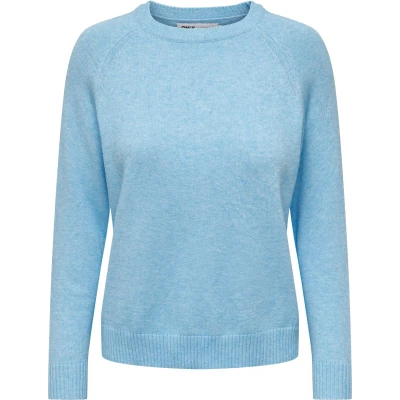 Afbeelding van ONLY Onllesly Kings Trui, Dames, Maat: Small, Aquarius melange