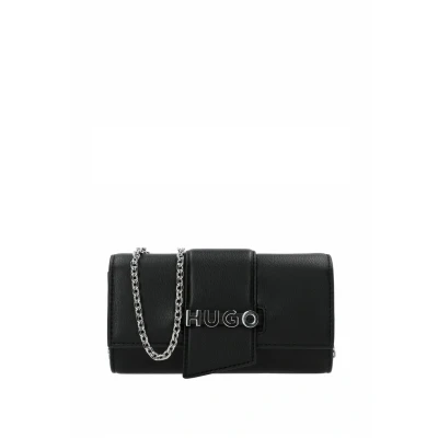 Afbeelding van HUGO schoudertas Mel 2.0 Clutch Flap Black zwart
