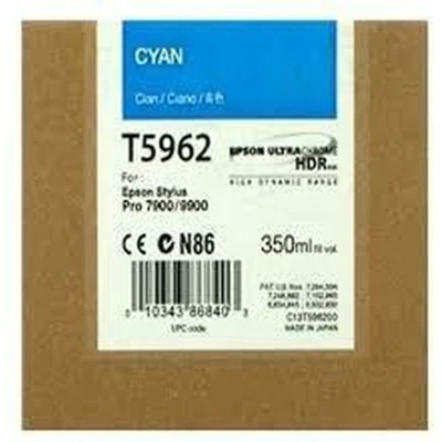 Afbeelding van Epson T5962 (C13T596200) Inktcartridge Cyaan