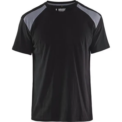 Image de T shirt noir/gris