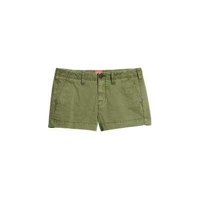 Afbeelding van Superdry HOT Shorts, Dames, Maat: 40, Olive khaki