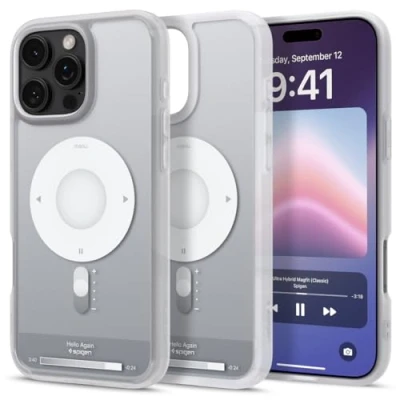 Afbeelding van Spigen Ultra Hybrid Classic (MagFit) mobiele telefoon behuizingen 16 cm (6.3&quot;) Hoes Zilver
