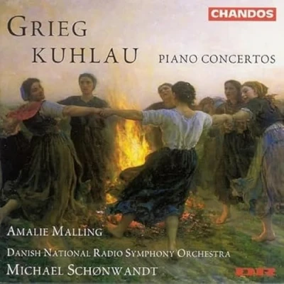 Afbeelding van Amalie Malling, Danish National Symphony Orchestra Kuhlau &amp; Grieg: Piano Concertos (CD)