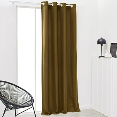 Afbeelding van Gordijn TODAY Polyester Brons (140 x 240 cm)