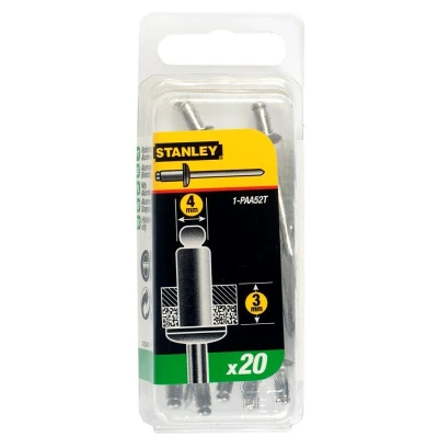 Afbeelding van Stanley blindklinknagel 4X3mm type 1 PAA52T (Per 20 stuks)