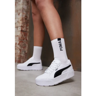 Afbeelding van Puma Karmen Sneakers laag, Dames, Maat: 40.5, Blanco