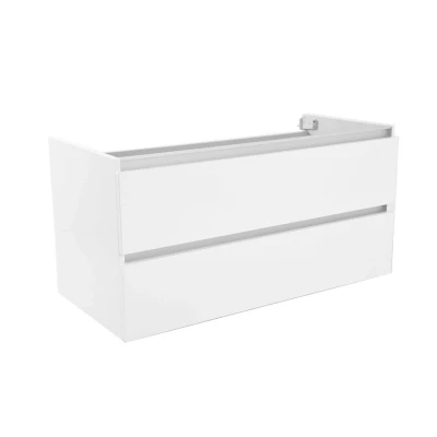 Afbeelding van Wiesbaden Vision onderkast+2 laden 100x46 wit