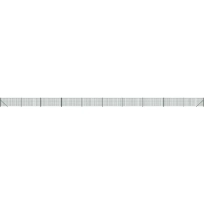 Afbeelding van Draadgaashek met flens 1,1x25 m groen