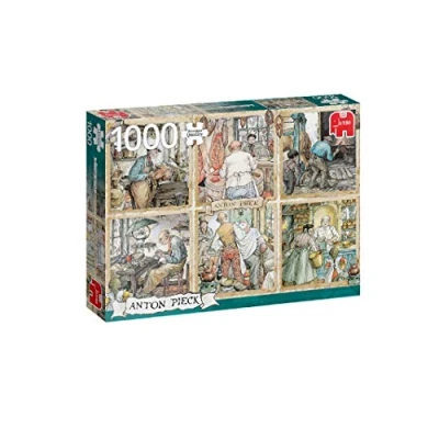 Afbeelding van Jumbo Premium Collection Puzzel Anton Pieck Ambachtslieden Legpuzzel 1000 Stukjes