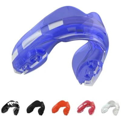 Afbeelding van Safejawz Gebitsbeschermer Voor Beugel Senior Ice Blauw