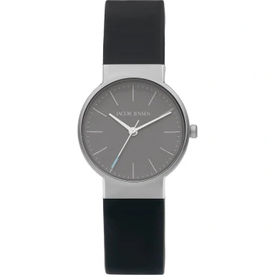 Afbeelding van Jacob Jensen Dames horloge analoog quartz One Size Lichtblauw 32020796