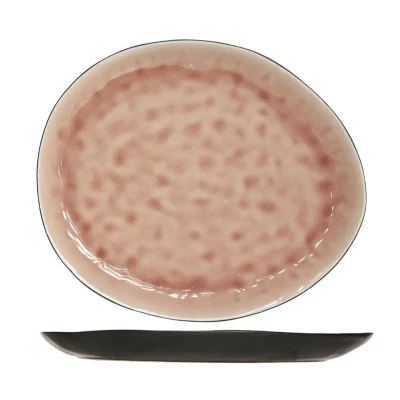Afbeelding van Cosy &amp; Trendy Dinerborden Laguna Old Rose 27 x 23 cm 4 Stuks