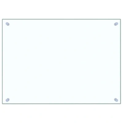 Image de vidaXL Dosseret de cuisine Transparent 70x50 cm Verre trempé249467