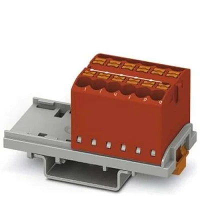 Afbeelding van Phoenix Contact PTFIX 12X2,5 NS35 RD 3273026 Verdeelblok 0.14 mm² 2.50 Rood 8 stuk(s)