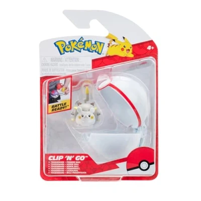Afbeelding van Pokémon Clip &#039;N&#039; Go Togedemaru Premier Ball Speelset, 2dlg..