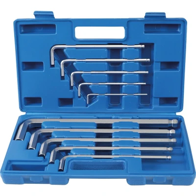 Afbeelding van BGS Stiftsleutelset &quot;Max&quot; inbus 3 17 mm 10 delig