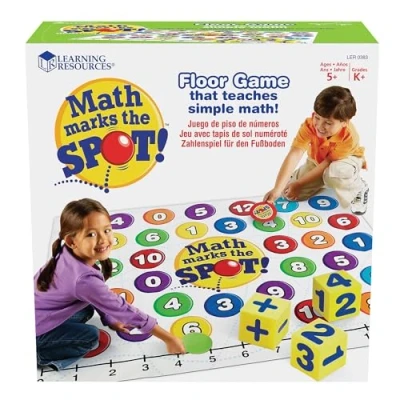 Afbeelding van Educatief spel Math Marks the Spot bewegend leren
