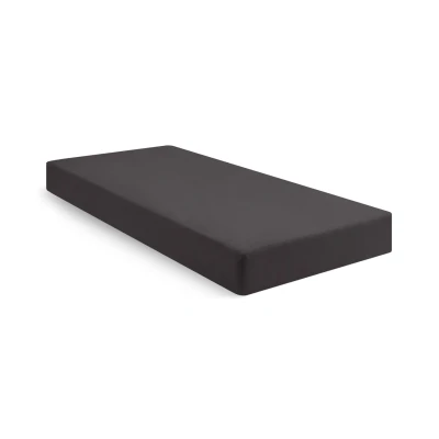 Afbeelding van BeterBed Select Jersey Hoeslaken 100 x 200/210/220 cm 100% Katoen Matrasbeschermer Matrashoes Antraciet