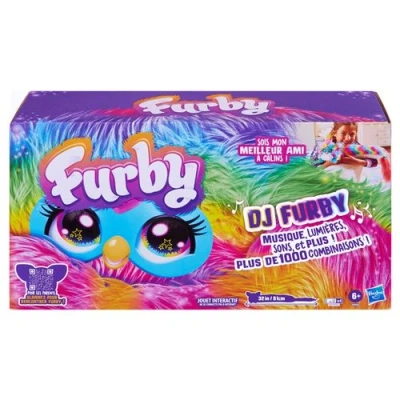 Image de Peluche interactive Hasbro Dj Furby Rainbow