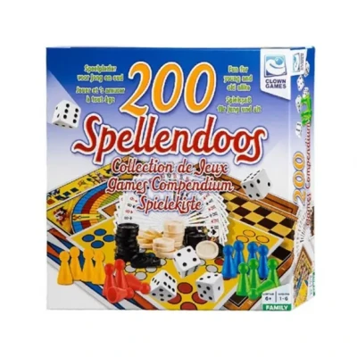 Afbeelding van Clown Games Spellendoos 200 delig 1 stuk