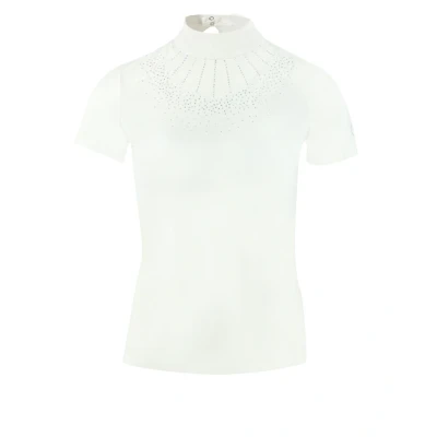 Image de EQUITHÈME Polo London Blanc XS