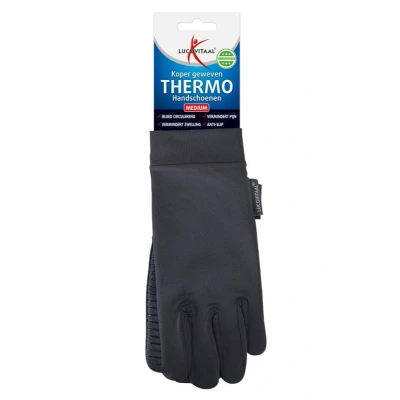 Afbeelding van Lucovitaal Koper Geweven Thermo Handschoenen 1ST