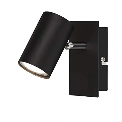 Afbeelding van Briloner Leuchten RUN Wandlamp 1 lichts GU10 Metaal Zwart