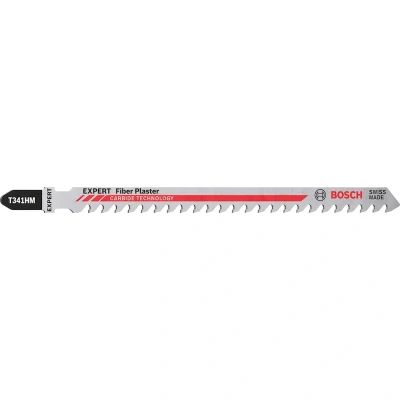 Image de BOSCH 2608900564 lame de scie sauteuse T 341 HM Expert Fiber Plaster (3 pcs)