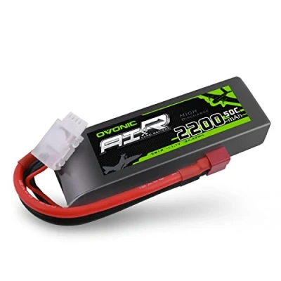 Afbeelding van OVONIC 3s Lipo Batterij 11,1 V 2200 mAh 50C met Deans T connector voor RC Evader BX Auto Truck Truggy Vliegtuig UAV Drone FPV