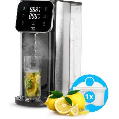 Afbeelding van CuisineKing Heetwaterdispenser 3.0L Touch Display Warm waterdispenser 2600W Instant Waterkoker Heetwatertap Incl. Filter