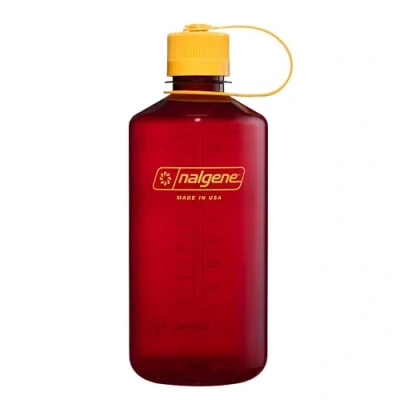 Afbeelding van Nalgene Narrow Mouth Bottle drinkfles waterfles lekvrij 1000ml BPA Free SUSTAIN Laker