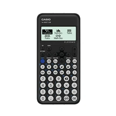 Afbeelding van Casio Wetenschappelijke rekenmachine zwart FX 83GTCW