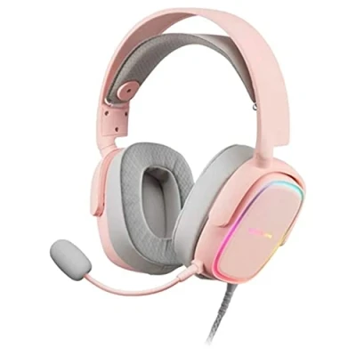 Afbeelding van Mars Gaming MHAX Pink, RGB Headset, Afneembare Microfoon, Hifi, Multiplatform Ondersteuning