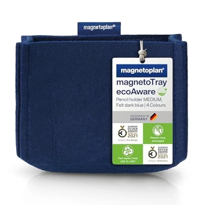 Afbeelding van Magnetoplan magnetoTray MEDIUM 1227714 Penhouder magnetisch (b x h d) 130 100 60 mm Blauw