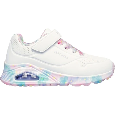 Afbeelding van Skechers Uno Gen1 Fresh Blooms Meisjes Sneakers Wit