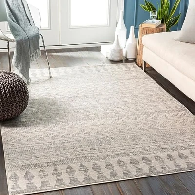 Afbeelding van SURYA Vloerkleed Woonkamer, Slaapkamer Scandinavisch Tapijt met Geruit Patroon IRINA Terracotta 200x275 cm