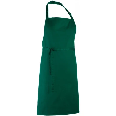 Afbeelding van Premier Colours Bib Apron PR150 Bottle Green