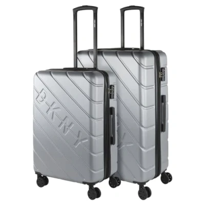 Afbeelding van DKNY Travel Bagage Set 4 Wheeled Lichtgewicht Set. TSA cijferslot, Zilver