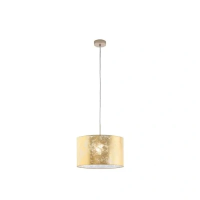 Afbeelding van EGLO Viserbella hanglamp 1 lichts E27 Ø 38 cm. champagne