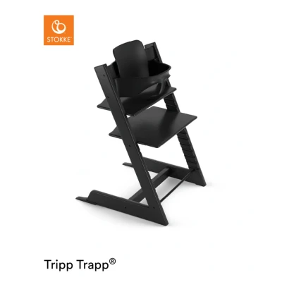 Afbeelding van Tripp Trapp® High Chair Bundle + Baby Set Black
